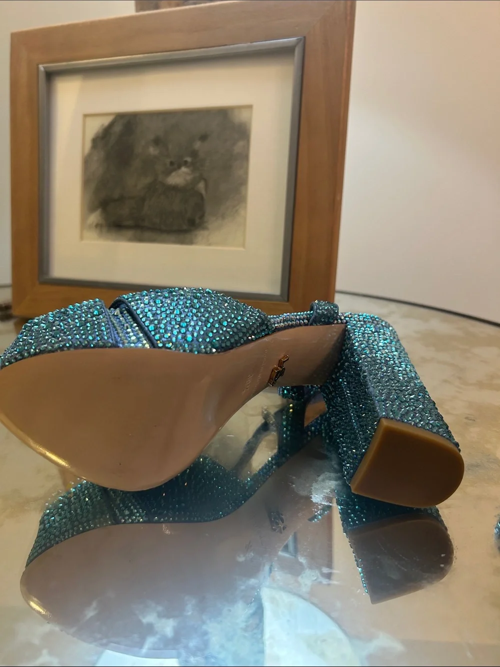 Le silla sparkling teal